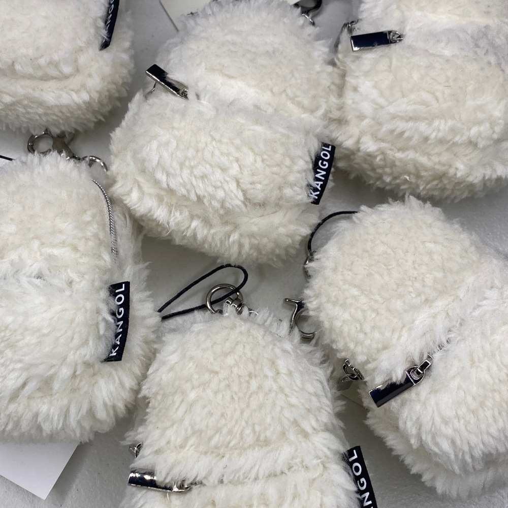 H&M x Kangol Teddy Bear Backpack Key Chain NWT - Picture 8 of 11